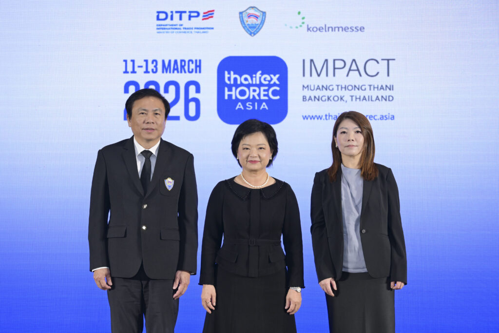Thaifex Horec 2026 Press Conference | งานแถลงข่าว งานแส ดงสินค้าธุรกิจโรงแรม ร้านอาหาร คาเฟ และ การจัดเลี้ยง